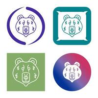 Polar Bear Vector Icon