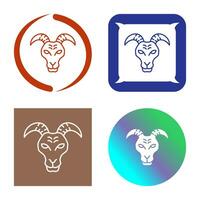 Goat Vector Icon