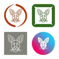 Kangaroo Vector Icon