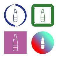 Beer Bottle Vector Icon