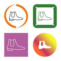 Men's Boots Vector Icon