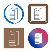 Server Network Vector Icon