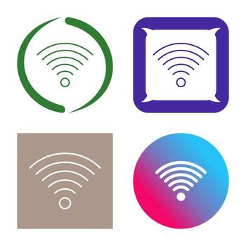 señal en el icono de vector de usuario