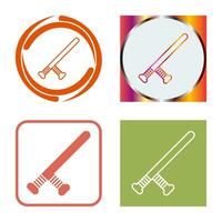 Baton Vector Icon