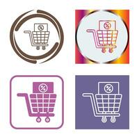 Shopping Tax Vector Icon