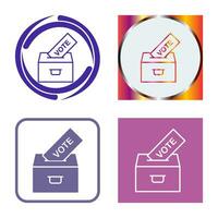 Casting Vote Vector Icon