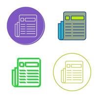 News Paper Vector Icon