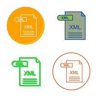 XML Vector Icon