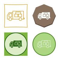 Logistics Car Vector Icon