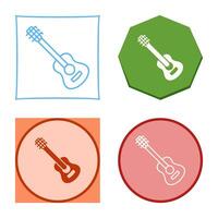 icono de vector de guitarra