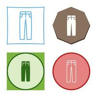 Men's Pants Vector Icon