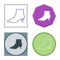 Boots with Heels Vector Icon