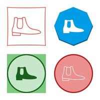 Men's Boots Vector Icon