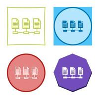 Network Files Vector Icon