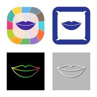 Lips Vector Icon