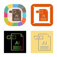 AI Vector Icon