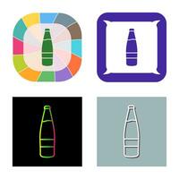 Beer Bottle Vector Icon