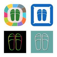 Slippers Vector Icon