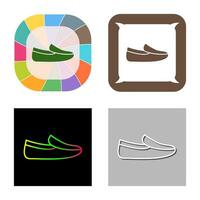 Men's Loafers Vector Icon