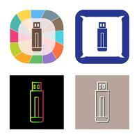 USB Drive Vector Icon