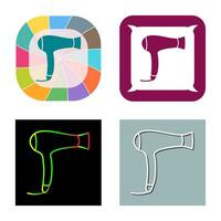 Hair Dryer Vector Icon