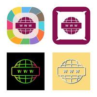 World Wide Web Vector Icon