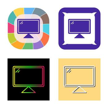 Computer Vector Icon
