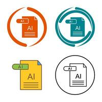 AI Vector Icon