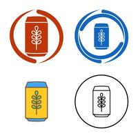 Beer Can Vector Icon