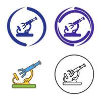 Microscope Vector Icon