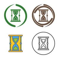 icono de vector de reloj de arena