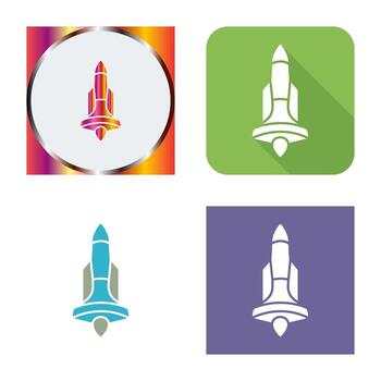 icono de vector de cohete