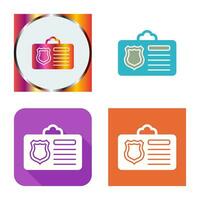 Id Card Vector Icon