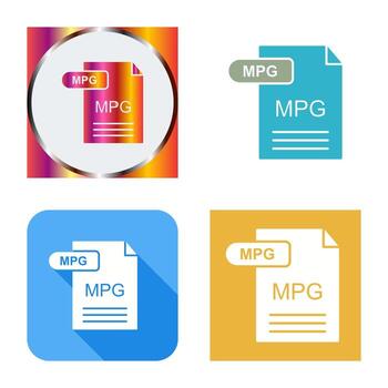MPG Vector Icon