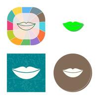 Lips Vector Icon