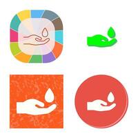 Hands Airdrop Vector Icon