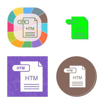 HTM Vector Icon