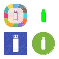 USB Drive Vector Icon