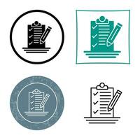 Check List Vector Icon