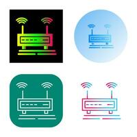 icono de vector de señales wifi