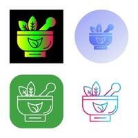 Ayurvedic Vector Icon