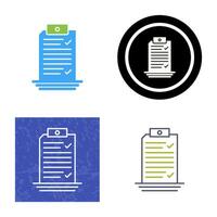 Check List Vector Icon