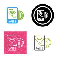 icono de vector de señal wifi