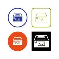 File Cabinet Vector Icon