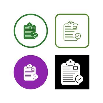 Secure Notepad Vector Icon