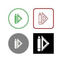 Set Square Vector Icon