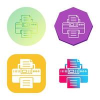 Printer Vector Icon