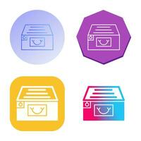 File Cabinet Vector Icon