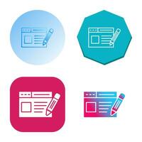 Web Page Vector Icon