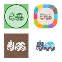 Tow Truck Vector Icon